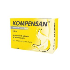 Kompensan 60 Comprimidos Mastigáveis
